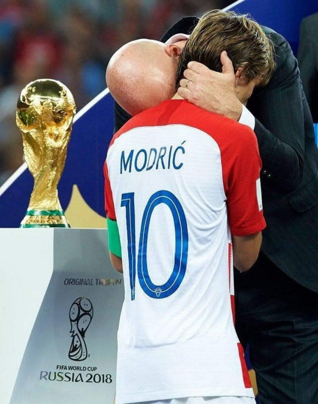 Лука Модрич о финале чемпионата мира по футболу 2018 года.