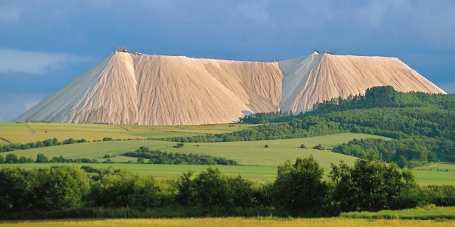 Самая большая в мире гора поваренной соли