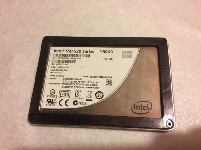 SSD 2.5" Intel 520 180Gb