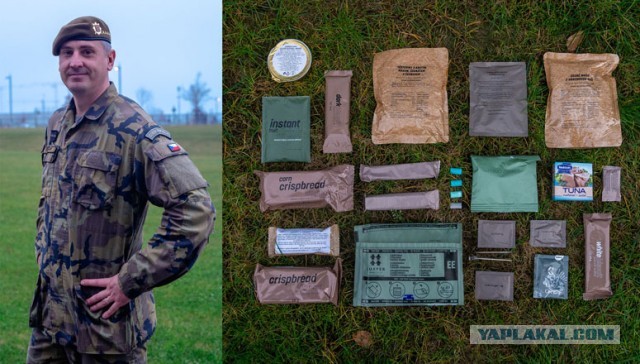 НАТО опубликовало фотографии пайков солдат разных стран-членов альянса