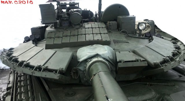 Фото модернизированного Т-80БВМ