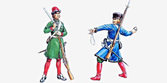 Потешные войска Петра Великого: цвет и слава русских солдат