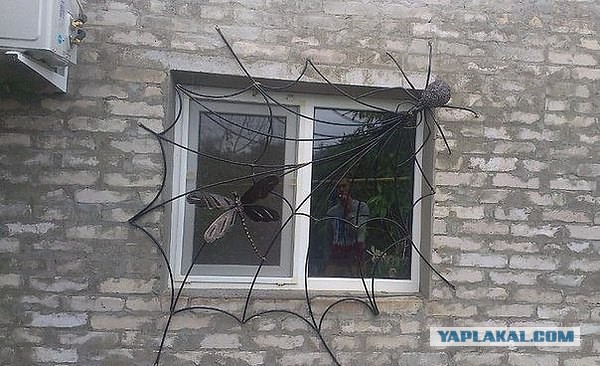Решетка на дачное окно