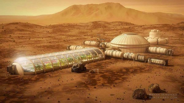 На Марсе уже есть секретная человеческая колония