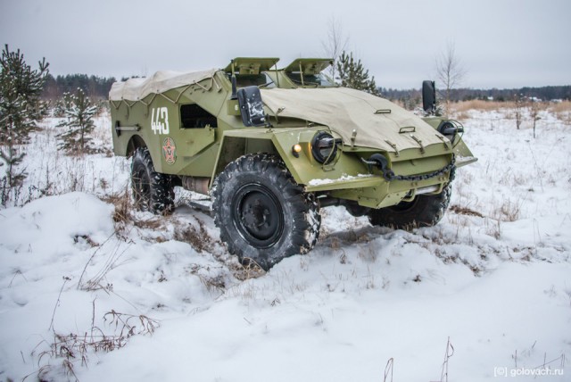 БТР-40. Идеальный кабриолет для зомби-апокалипсиса.