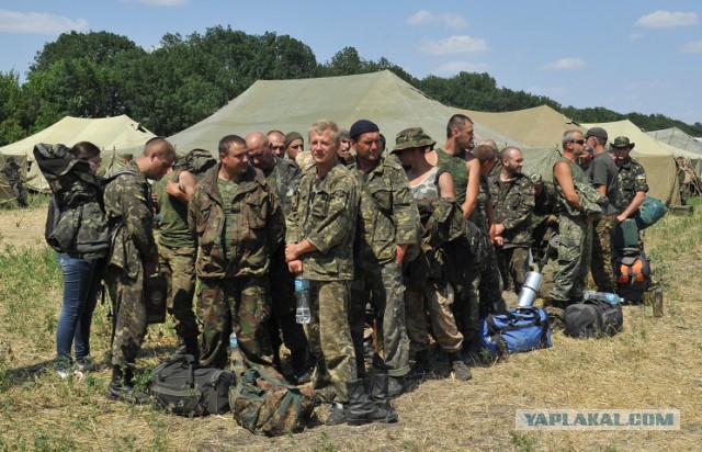 Украинские военные пересекли границу из-за голода