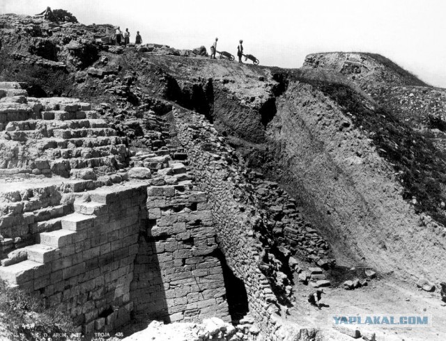 Египетский морок. Строительство колоссов, Сфинкса, пирамид на заре эры фотографий в 19 веке.