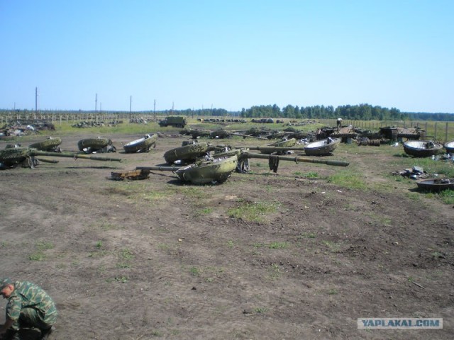 Кладбище танков