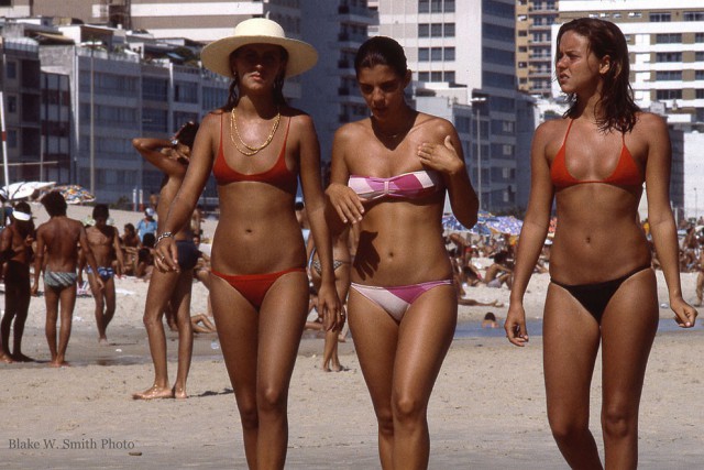Повседневная жизнь бразильских пляжей в конце 1970-х годов