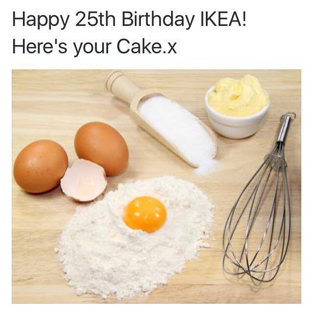 С 25 летием, IKEA. Вот твой торт!