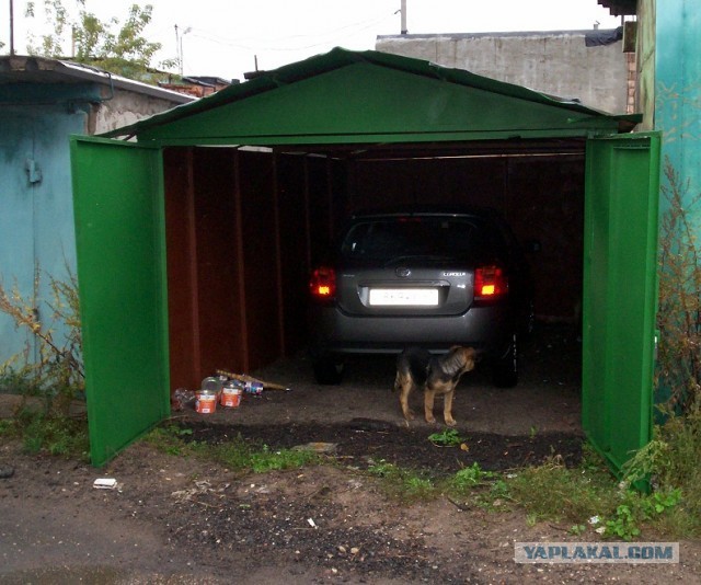 Мой дом-гараж в Москве