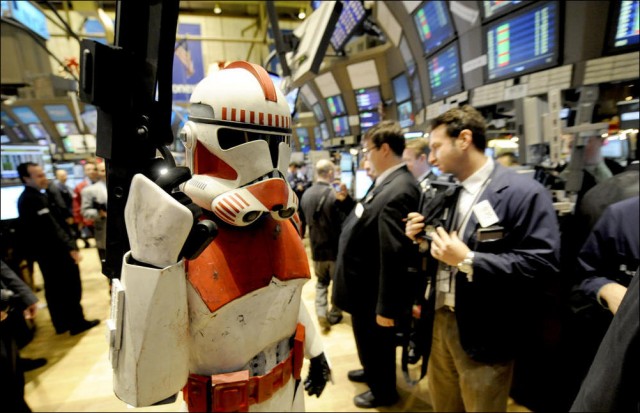 "Звездные войны" на бирже (8 фото)