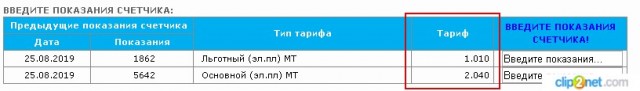 С 1 сентября тарифы на электроэнергию снижены на 20%