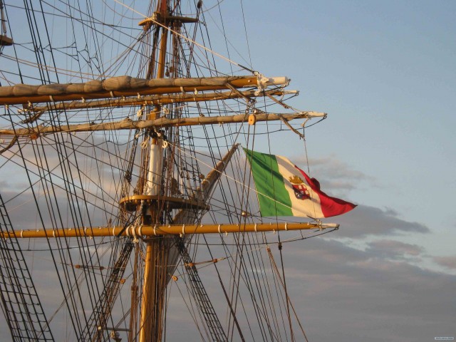 Экскурсия на парусник ВМС Италии Amerigo Vespucci