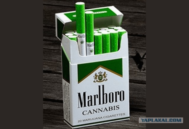 Marlboro с марихуаной продают в США