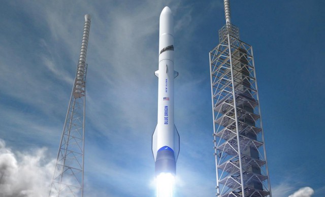 Blue Origin запустит и посадит ракету New Shepard