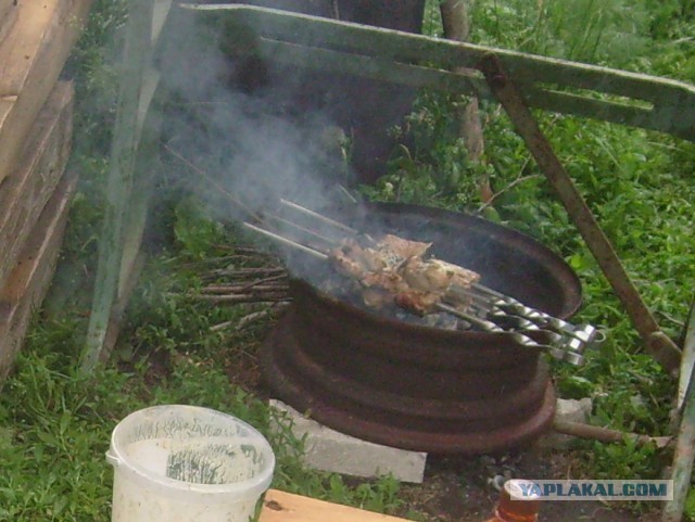 Шашлычница своими руками из дисков Шашлычница своими руками из дисков