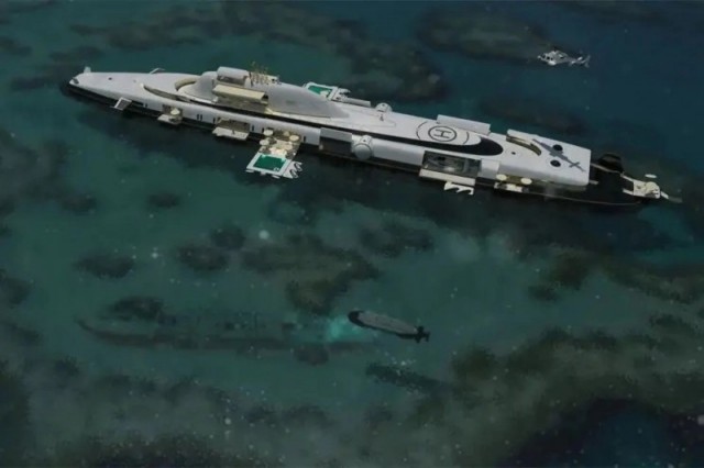 В Австрии представили "подводную яхту Апокалипсиса" для богатых способную защитить "от всего"