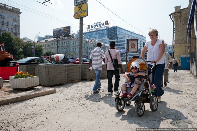 Нашествие плитки на Москву