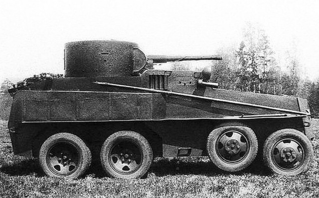 Советские бронеавтомобили предвоенного и военного периода