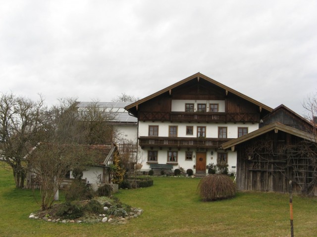Альпийская деревня в Баварии.
