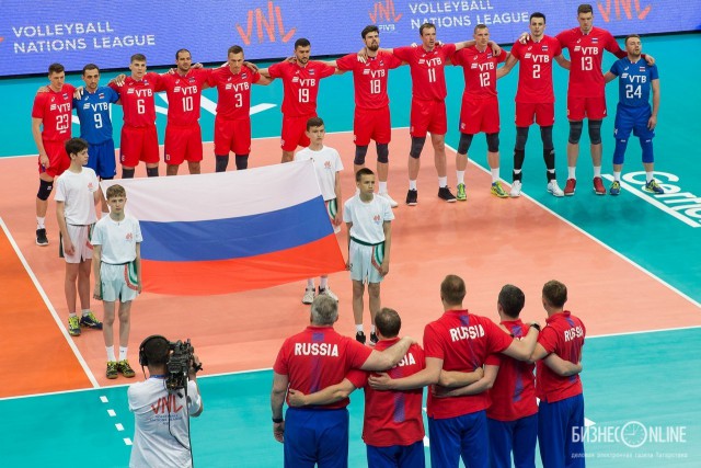 Мужская сборная России по волейболу выиграла Лигу наций