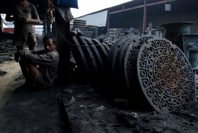 Литейный цех в индийском городе Ховрах