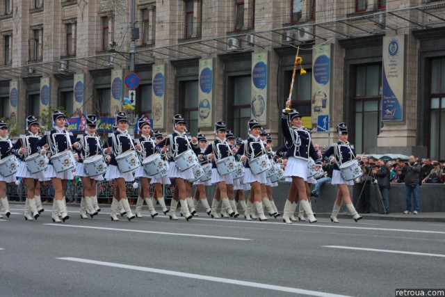 Военный парад в Киеве