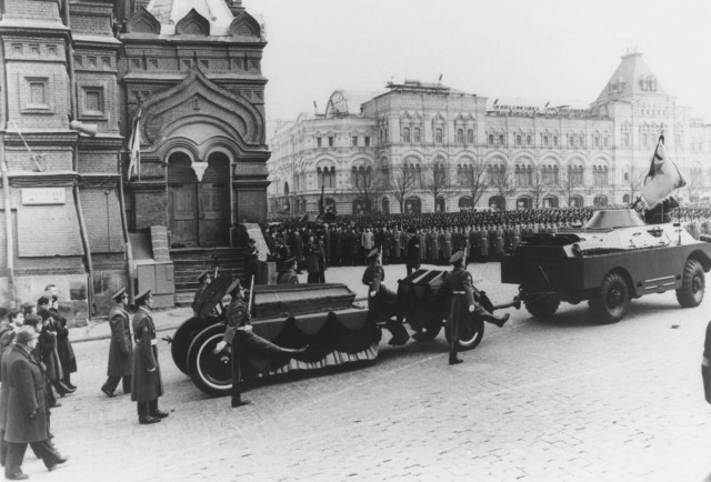 15.11.1982. Похороны Л.И.Брежнева.