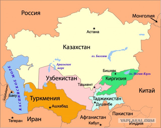 Место геноцида русских - Таджикистан