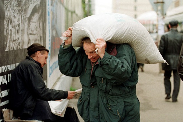 XX век в цвете. 1998 год. Россия 20 лет назад