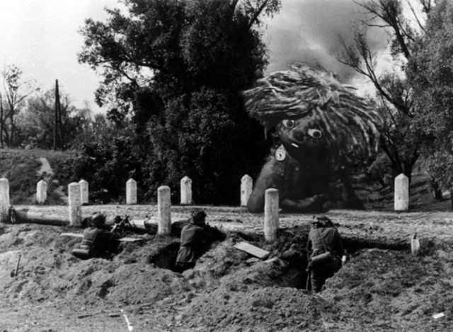 Мультяшки тоже воевали!