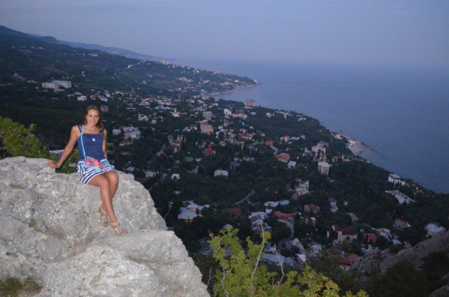 Девушки на отдыхе в Крыму.