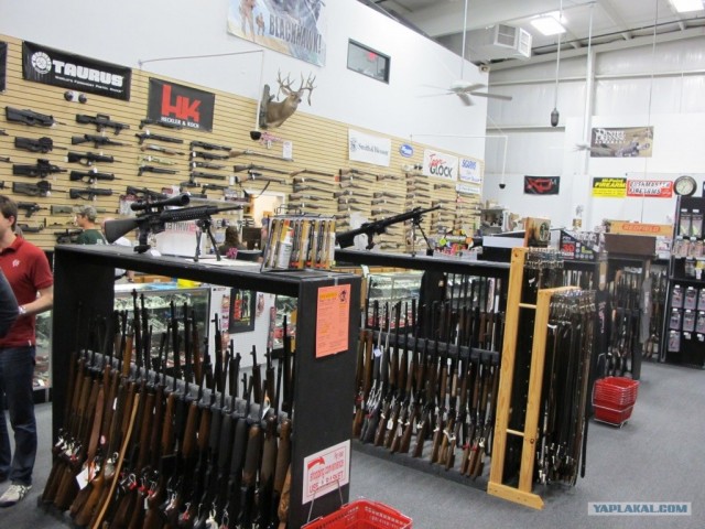 Оружейный магазин в Штатах