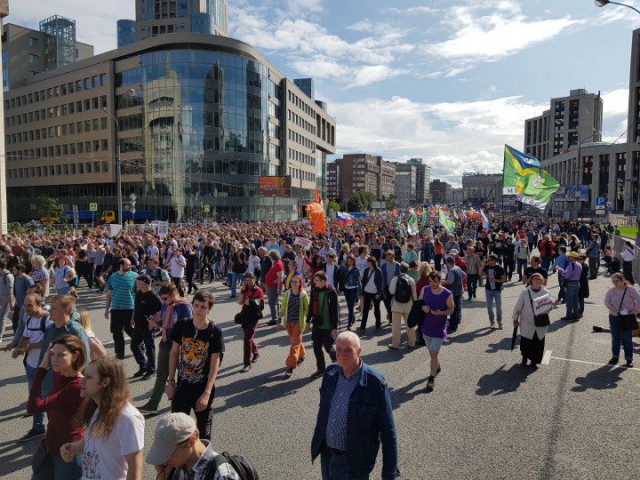 Проспект академика Сахарова сегодня днём