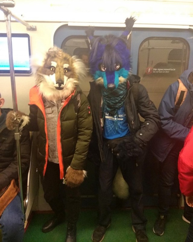Модники из подземелий российского метро