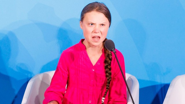 Вопрос: Как вот эта вот бесноватая девочка проникла на саммит ООН?