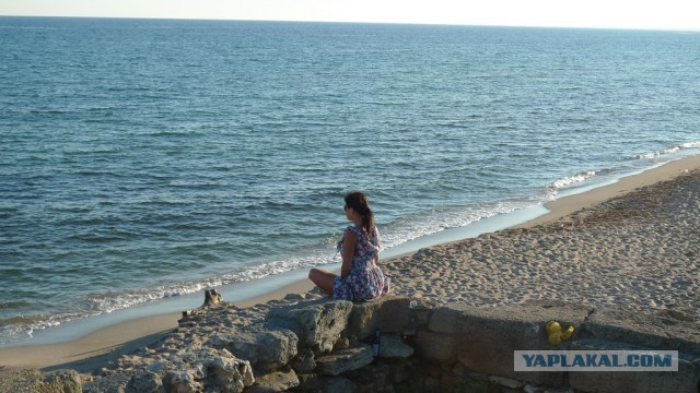 Пляж Беляус, западный Крым