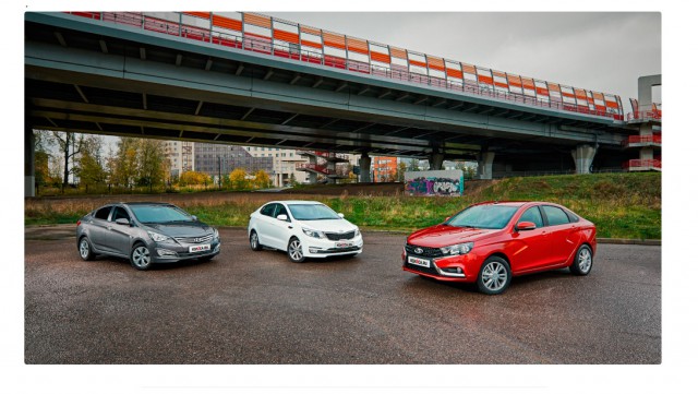 Корейское напряжение:сравнительный тест Lada Vesta