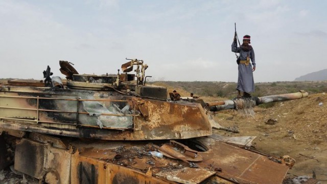 Танки "Абрамс" уничтоженные в Йемене