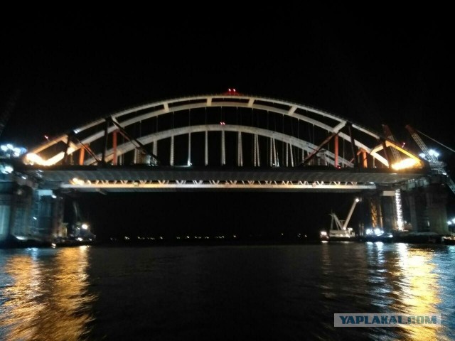Крымский мост 19.10.2017