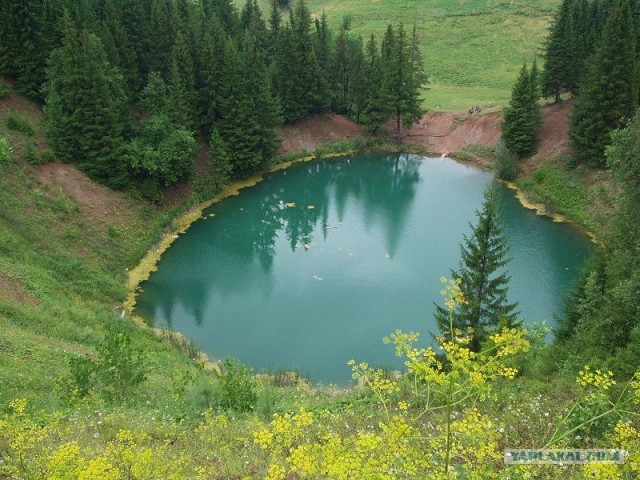 Голубое озеро под Казанью