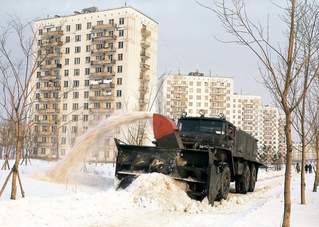 Заснеженная Москва 70-х