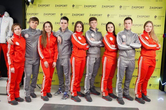 Российские олимпийцы показались в новой форме