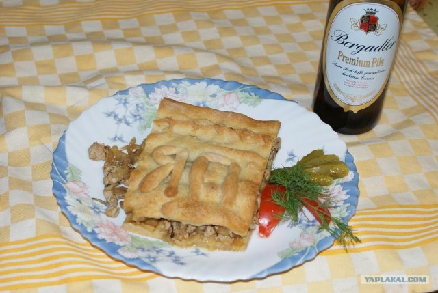 Балаш.Пирог с мясом по-татарски.