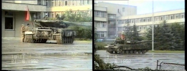 Т-64БВ в бою
