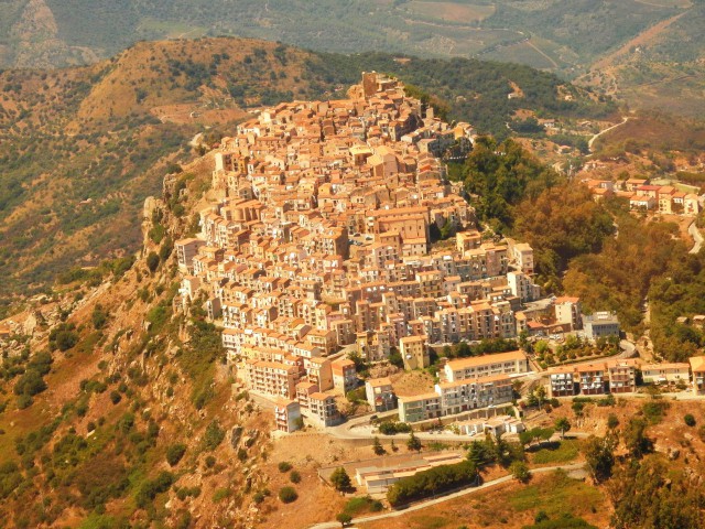 Сицилия, вид сверху