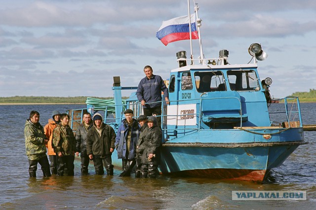 Один день рыбака в п.Тазовский