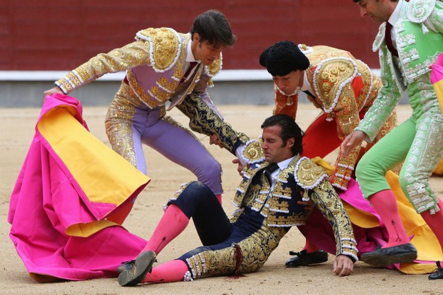 Испанские быки одержали историческую победу