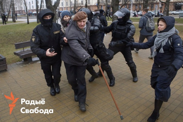 Акции протеста в Беларуси